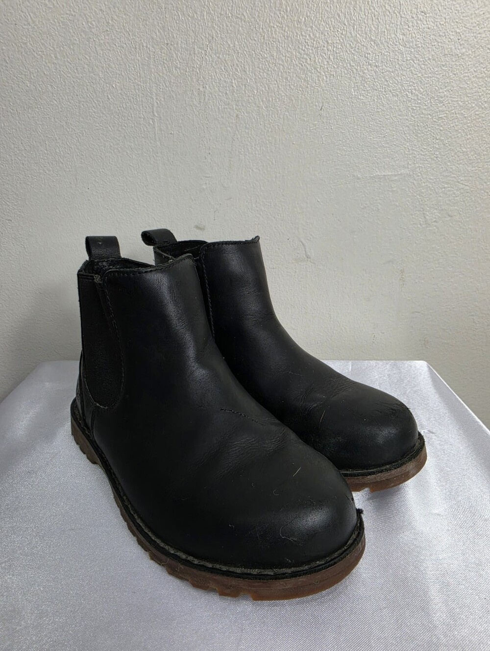 UGG Kids Black Chelsea Boots